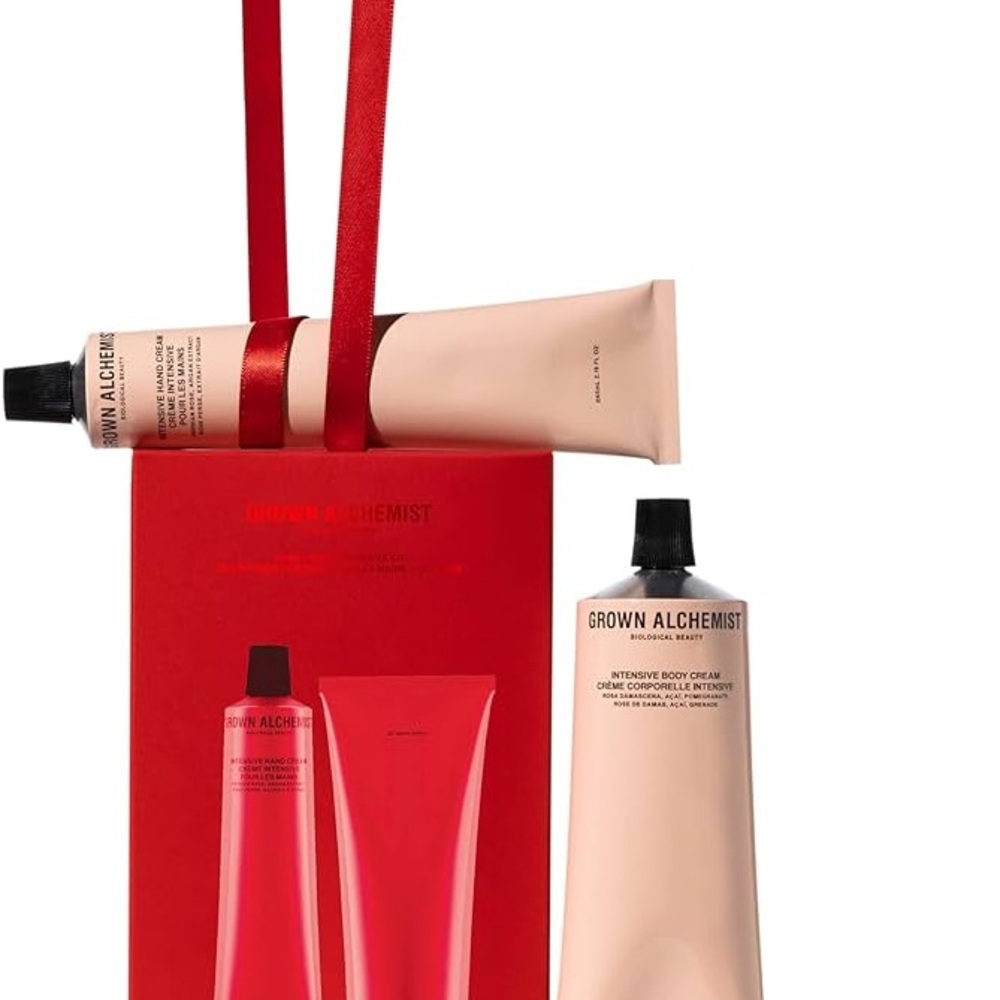 GROWN ALCHEMIST $62 Value Set intensive Hand Cream & Body Cream.